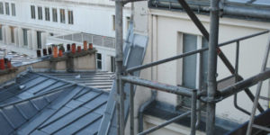 Rénovation d'une toiture en zinc à Nanterre en 2022